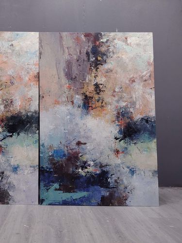 Customer photo review of Modern Abstract Painting #ABAV372