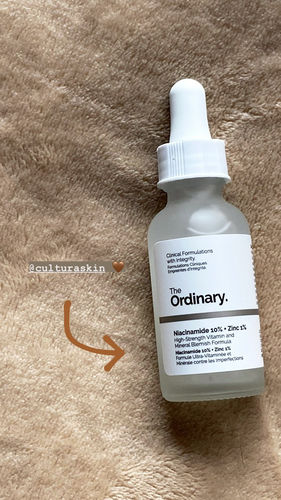 Customer photo review of Niacinamide 10% + Zinc 1% Oil Control Serum