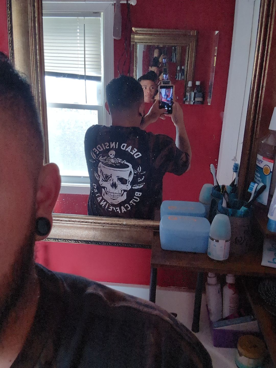 Customer photo review of Dead Inside Tee