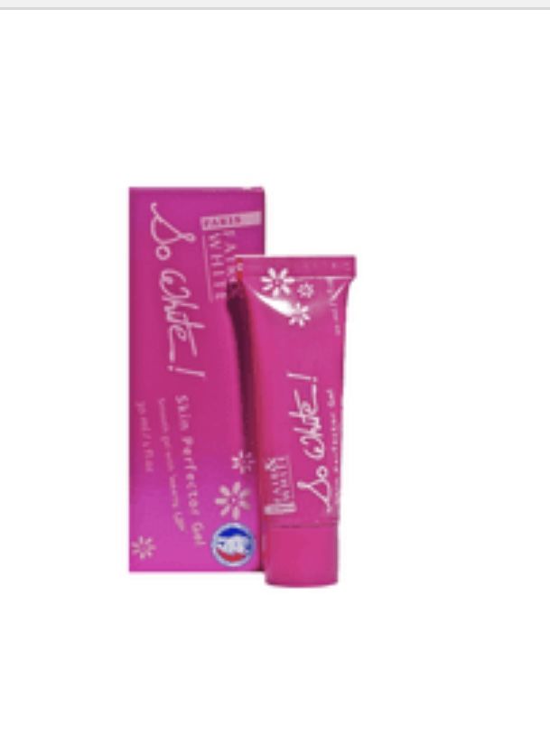 Customer photo review of Fair and White So White Skin Perfector Gel 30ml / 1 fl oz