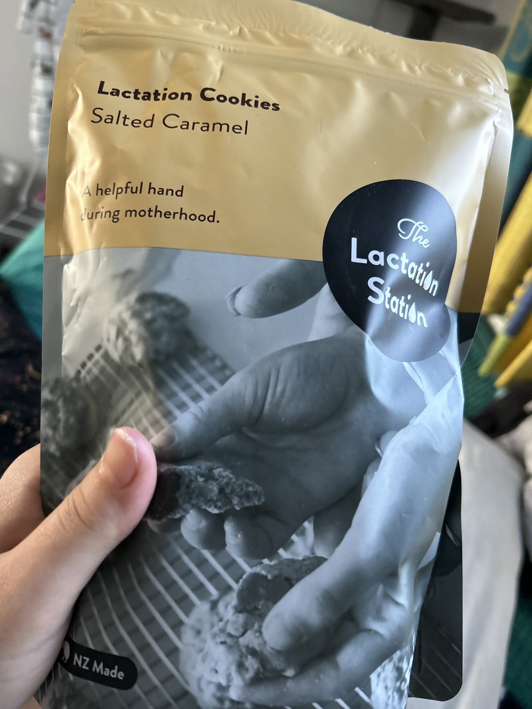 Customer photo review of White Choc Lactation Cookies