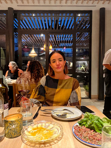 Customer photo review of ELIZABETH TOP | MARNI CHEX