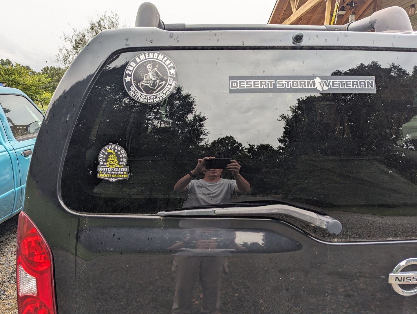 Customer photo review of Don't Tread on Me Decal