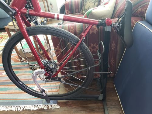 Customer photo review of Attachment for Bikes with Fender & BackRack