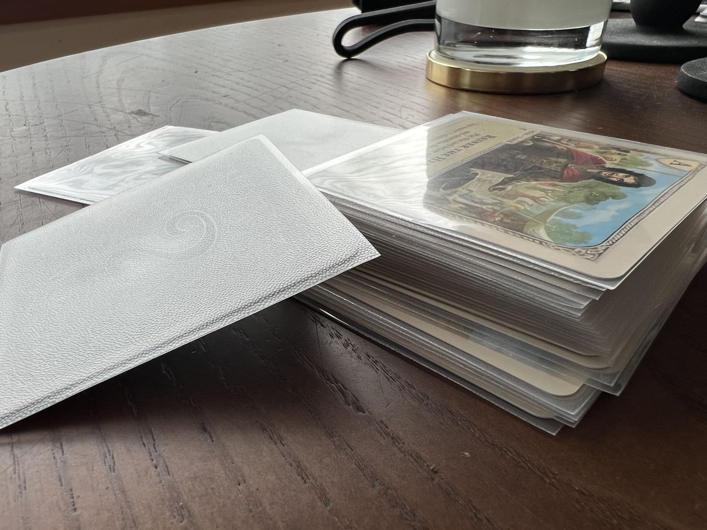 Customer photo review of Rivals for Catan Card Sleeve Kit