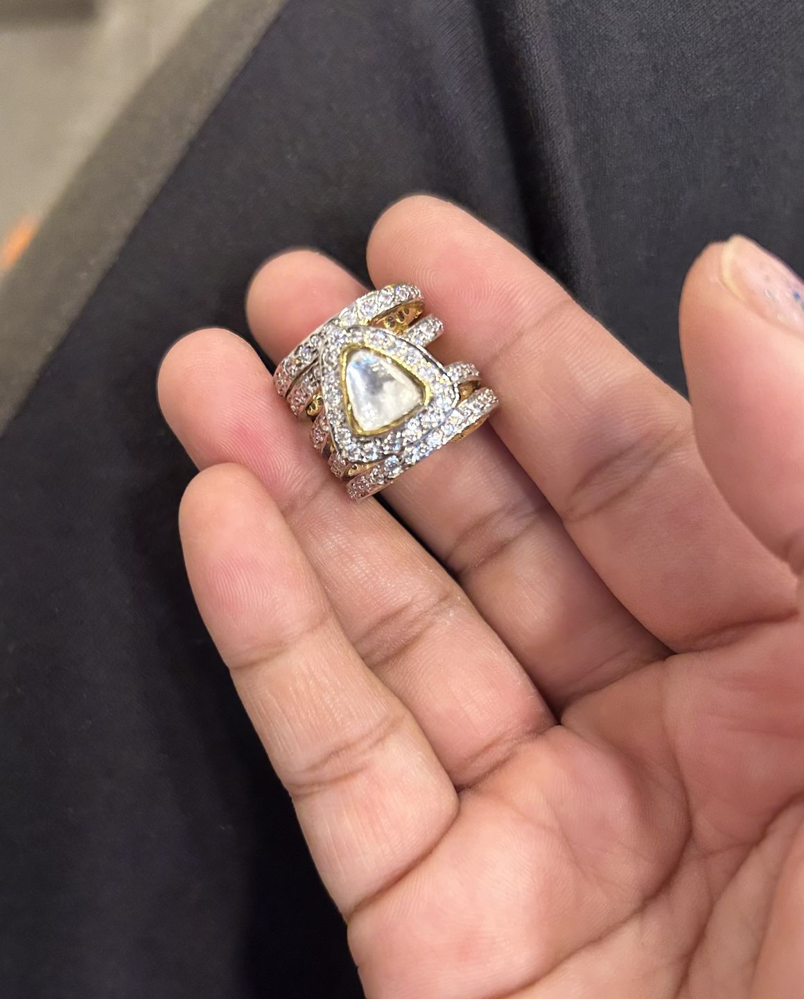 Customer photo review of Zeina Ring