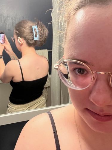 Customer photo review of Soho Claw Clip