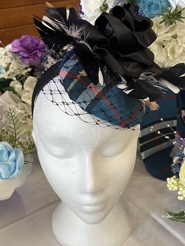 Customer photo review of Merry widow veiling fabric for millinery hats fascinator birdcage BR009