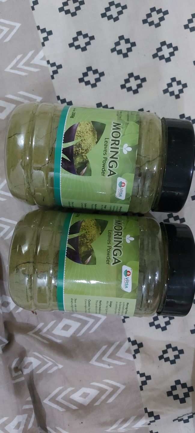 Customer photo review of Moringa Leaves Powder 200g