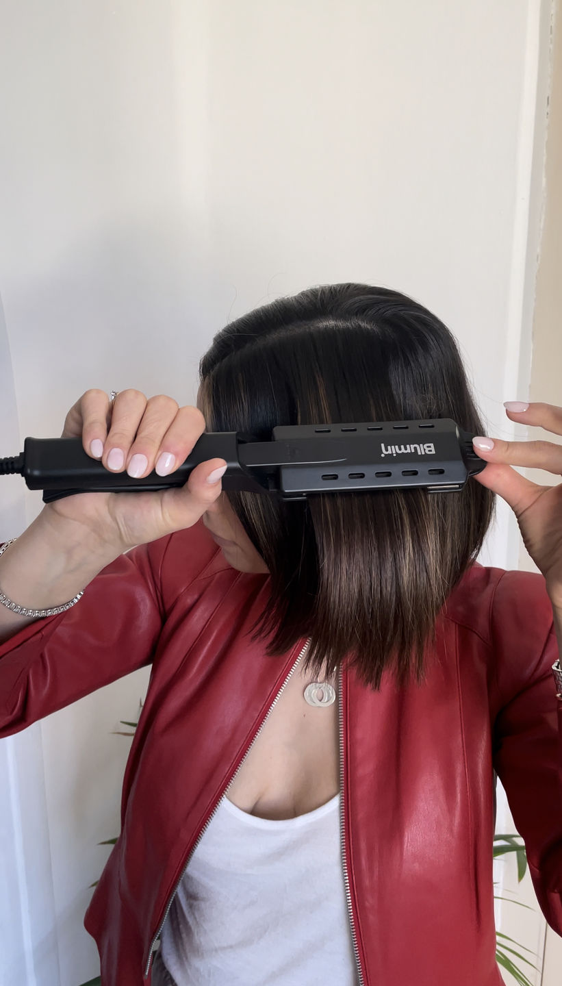 Customer photo review of Plancha de Pelo Profesional IonicWave Blumin