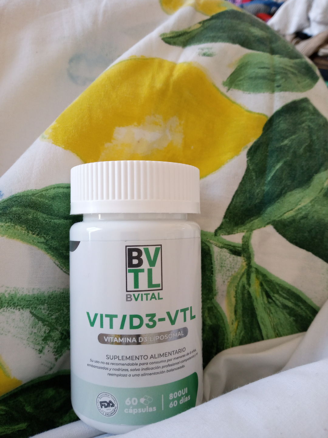 Customer photo review of VIT/D3-VITAL K2 - 800UI Vitamina D3 Liposomal