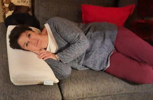 Customer photo review of Hisleep Premium Traumkissen