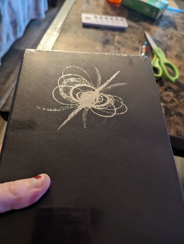 Customer photo review of 400 PAGE A5 TOMOE RIVER NOTEBOOK - SUPERNOVA