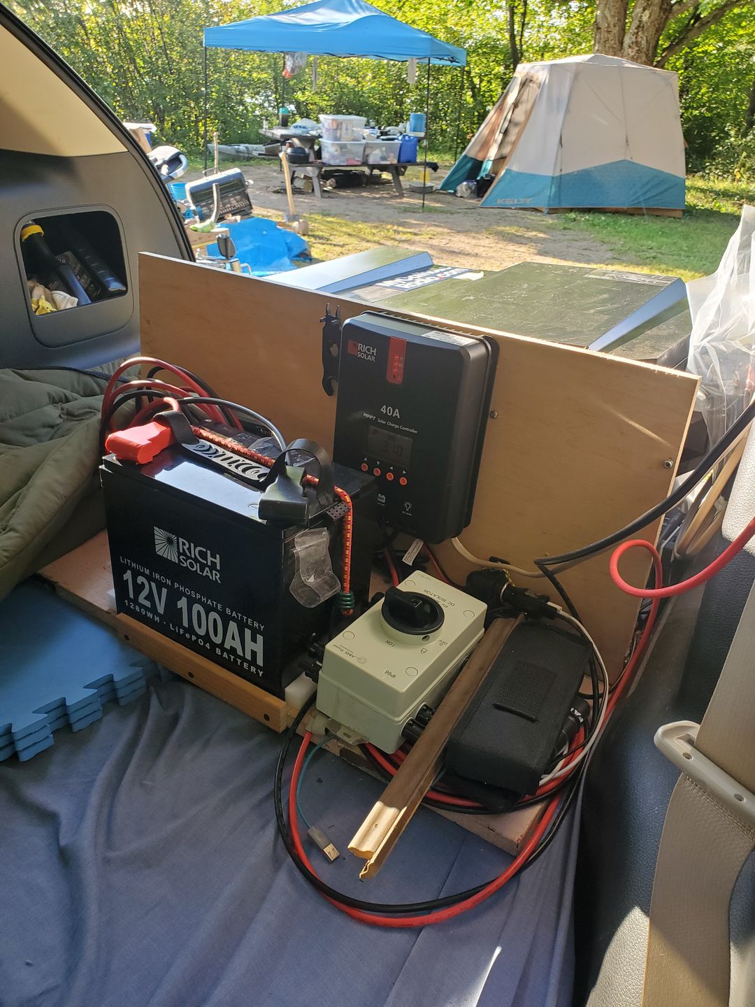 Customer photo review of RICH SOLAR MEGA 200 Watt Monocrystalline Solar Panel | Best 12V Panel for RVs and Off-Grid | 25-Year Output Warranty | UL Certified