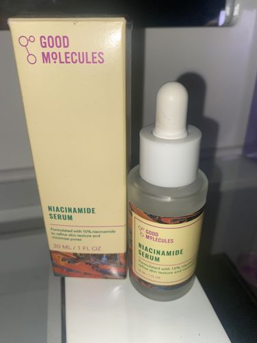 Customer photo review of Niacinamide Serum