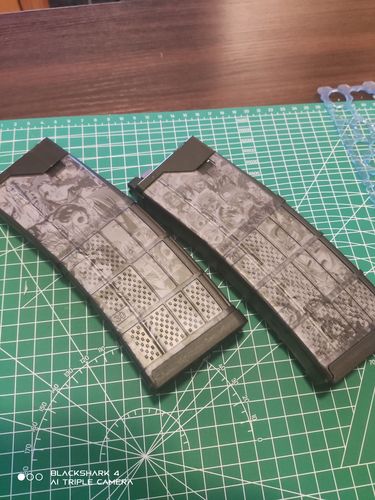 Customer photo review of EMG LANCER SYSTEMS L5AWN 30RDS GAS MAGAZINE FOR TOKYO MARUI MWS GBBR (556 TYPE) BY CYMA
