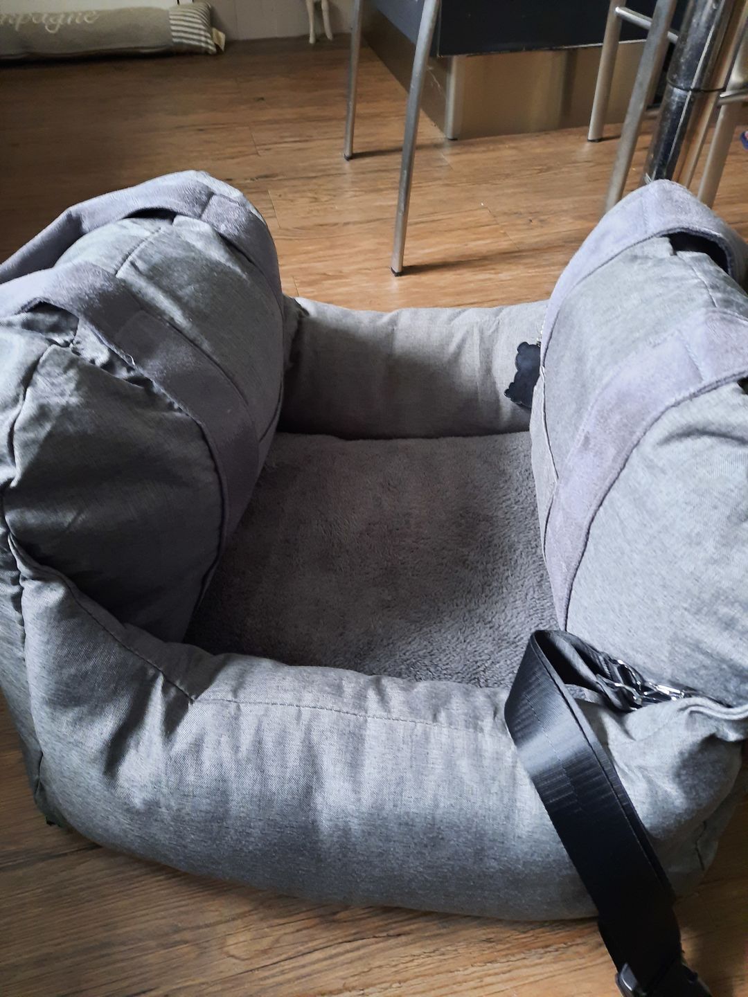 Customer photo review of Panier Pour Chien en Voiture