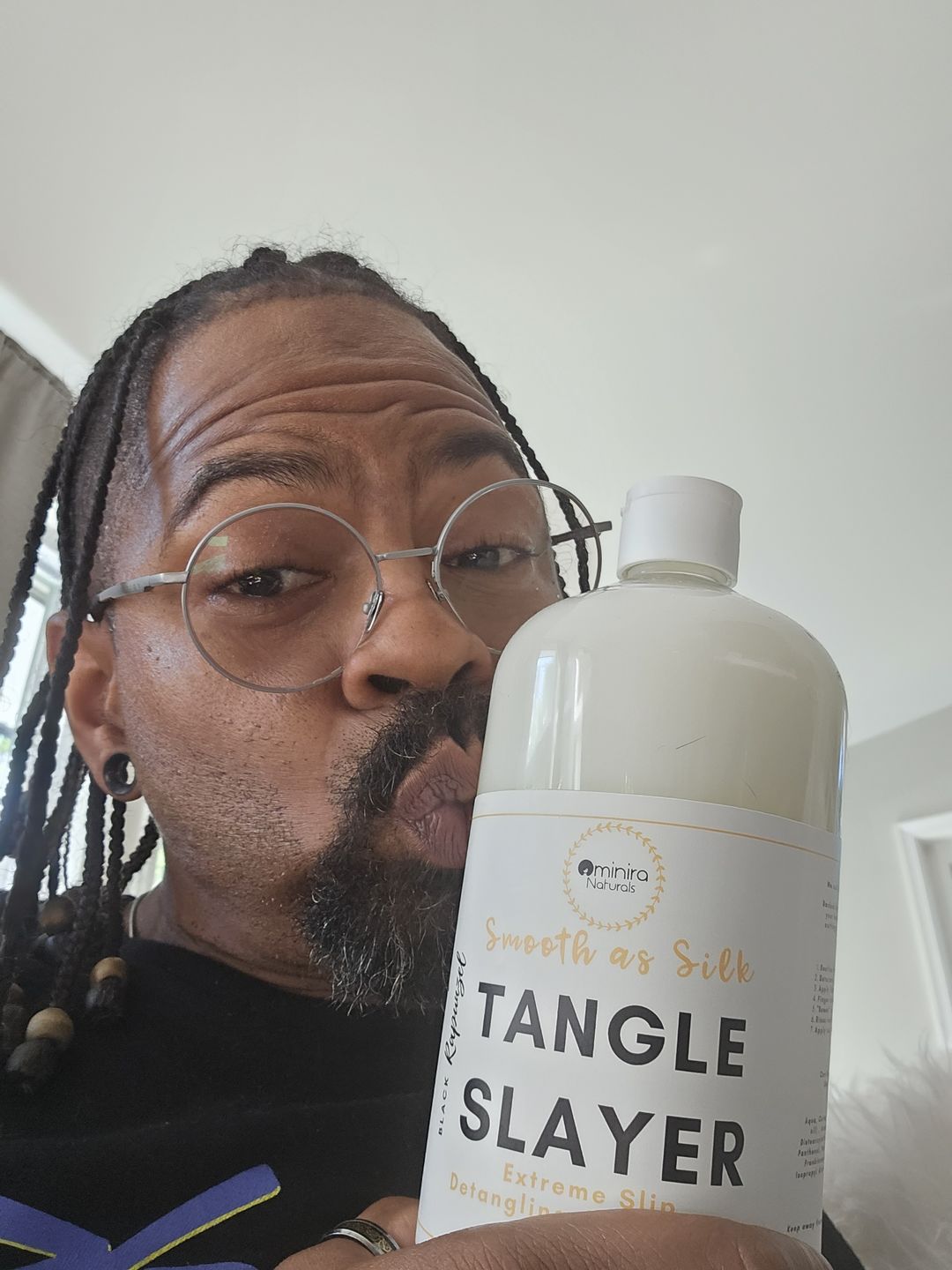 Customer photo review of "Tangle Slayer" Extreme Slip Detangling Conditioner