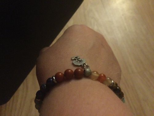Customer photo review of BRACELET HARMONIE DES CHAKRAS