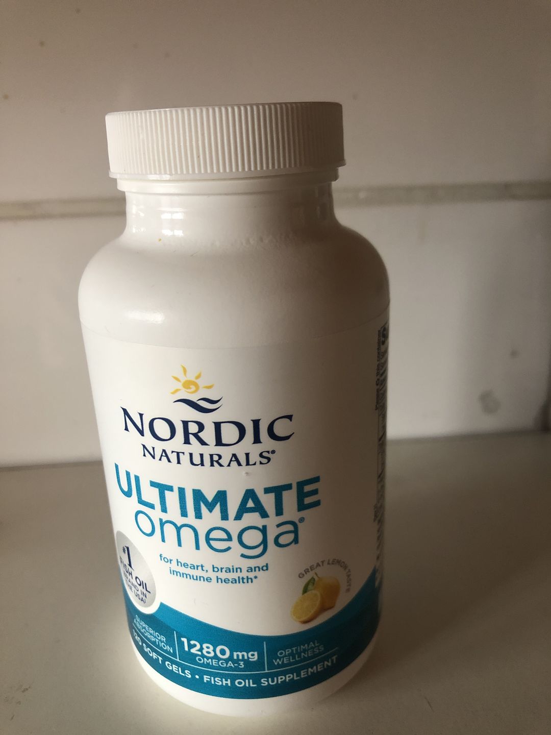 Customer photo review of Ultimate Omega-3 1.280 mg-120 softgel