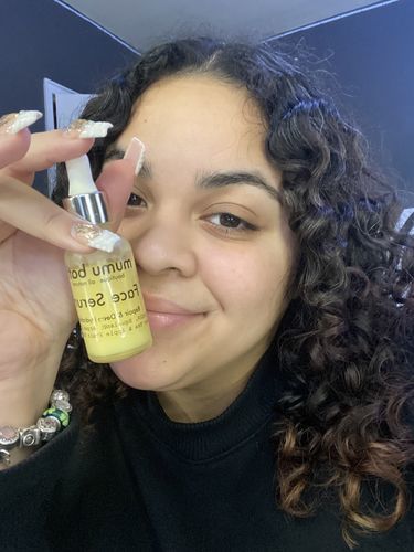 Customer photo review of Revitalizing Serum
