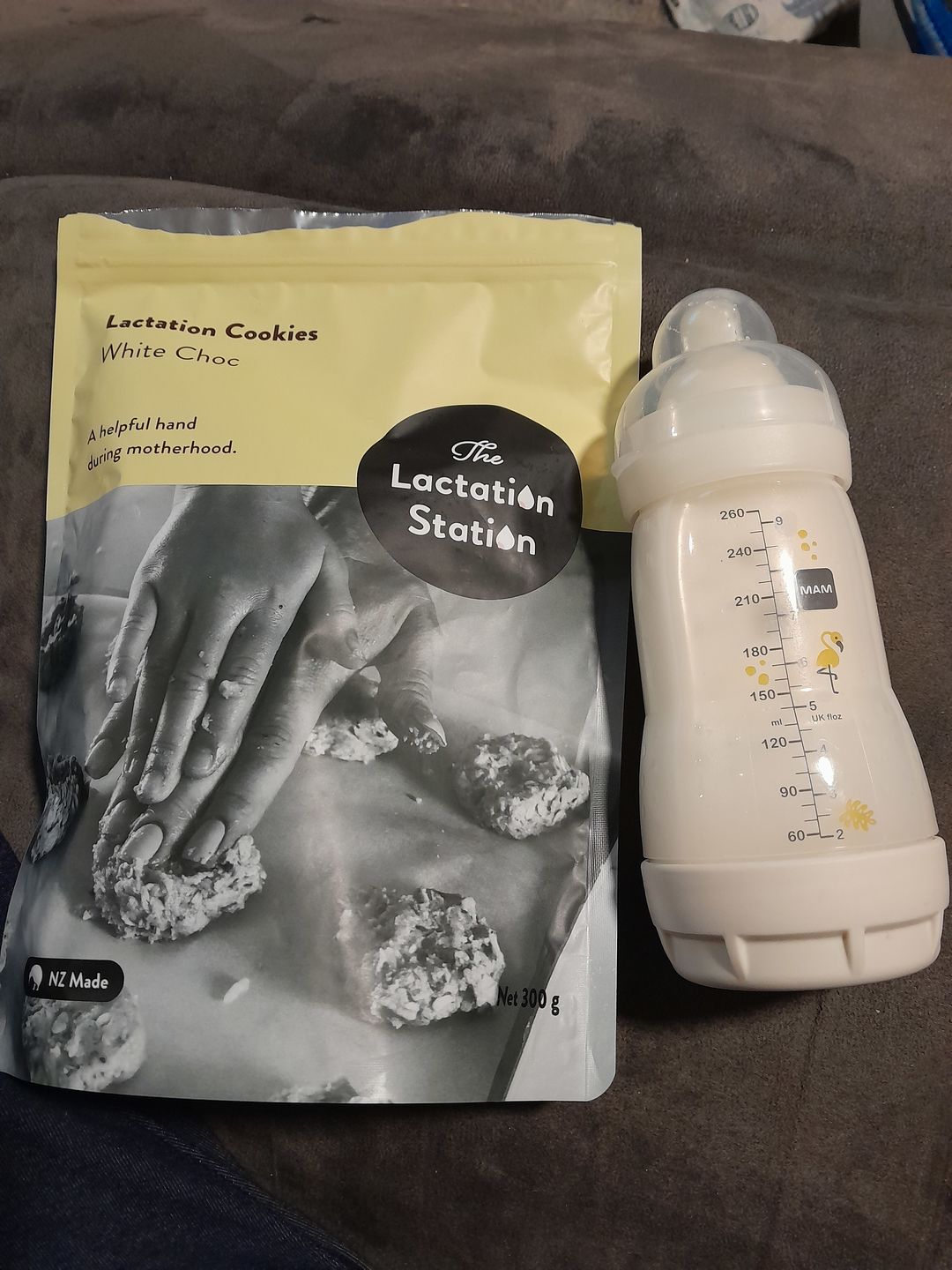 Customer photo review of White Choc Lactation Cookies