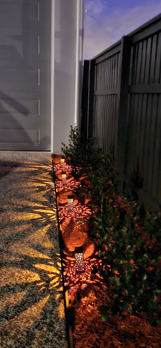 Customer photo review of SolaGarden™ Pattern Light Pack