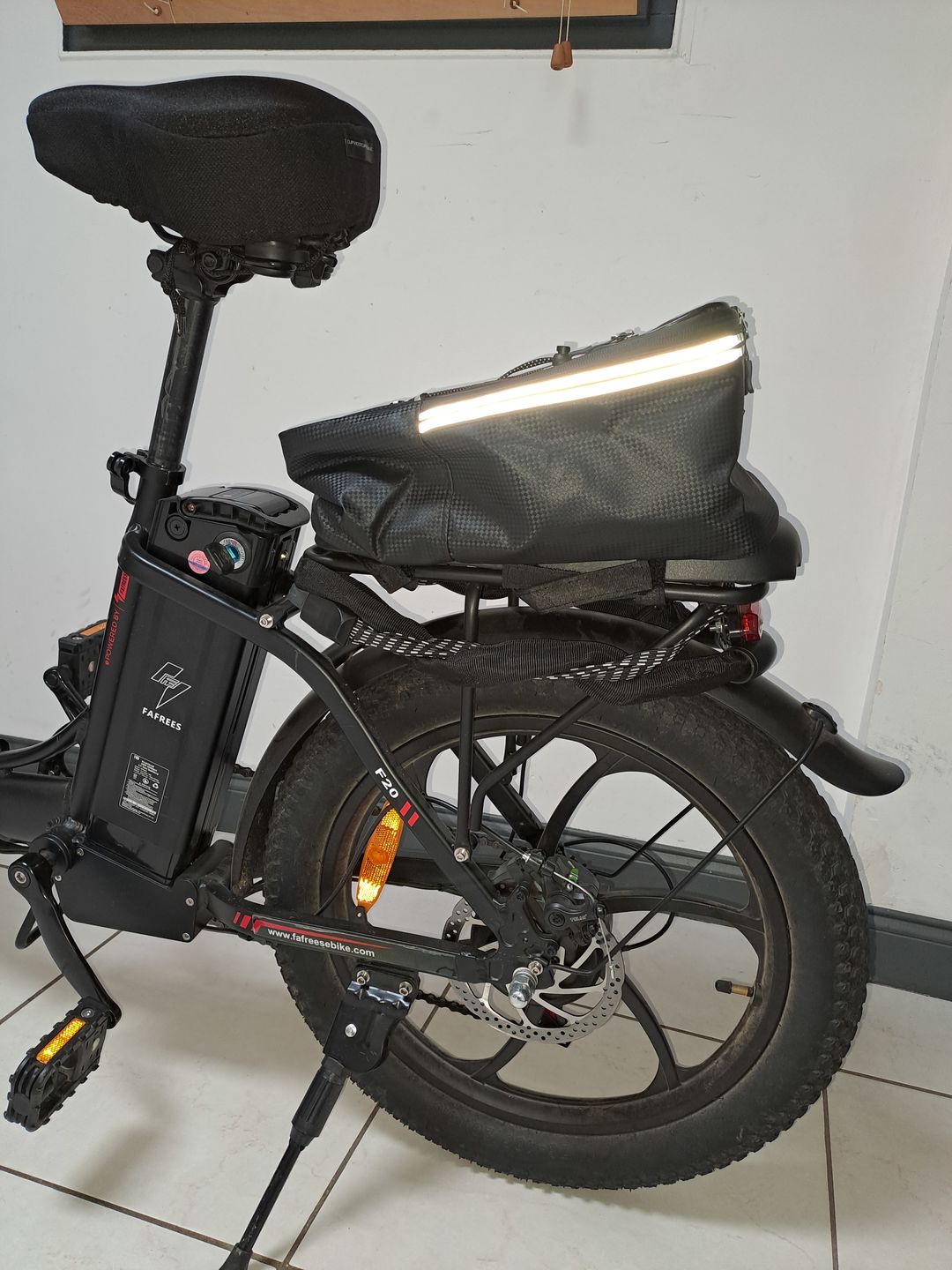 Customer photo review of 12L Waterproof Bicycle Bag