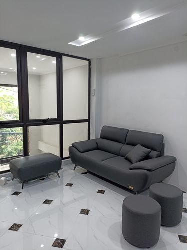 Customer photo review of DORIAN - Sofa văng da 2 chỗ tựa liền