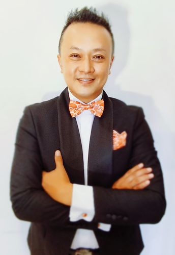 Customer photo review of Bow Tie - Black Plain