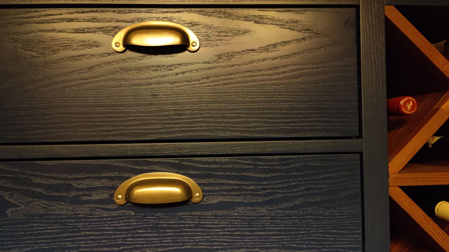 Customer photo review of Classic Cast Iron Cupboard Handles