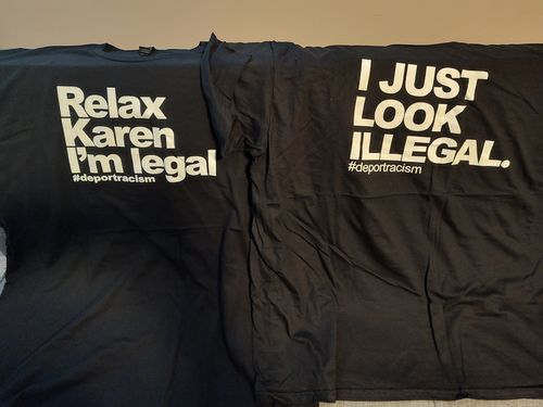 Customer photo review of Relax Karen I'm Legal OG T-Shirt