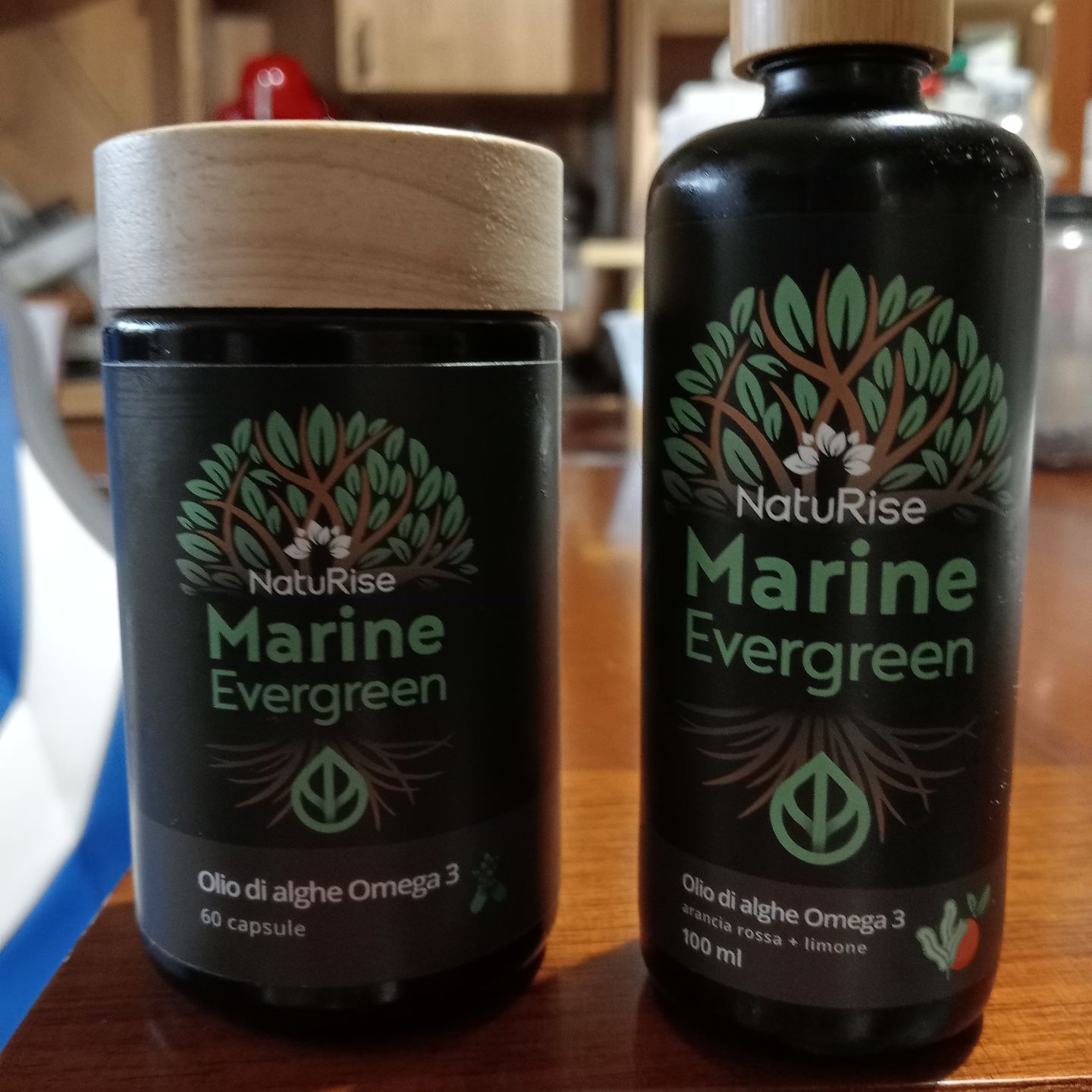 Customer photo review of Olio di alghe Omega 3 (100ml)