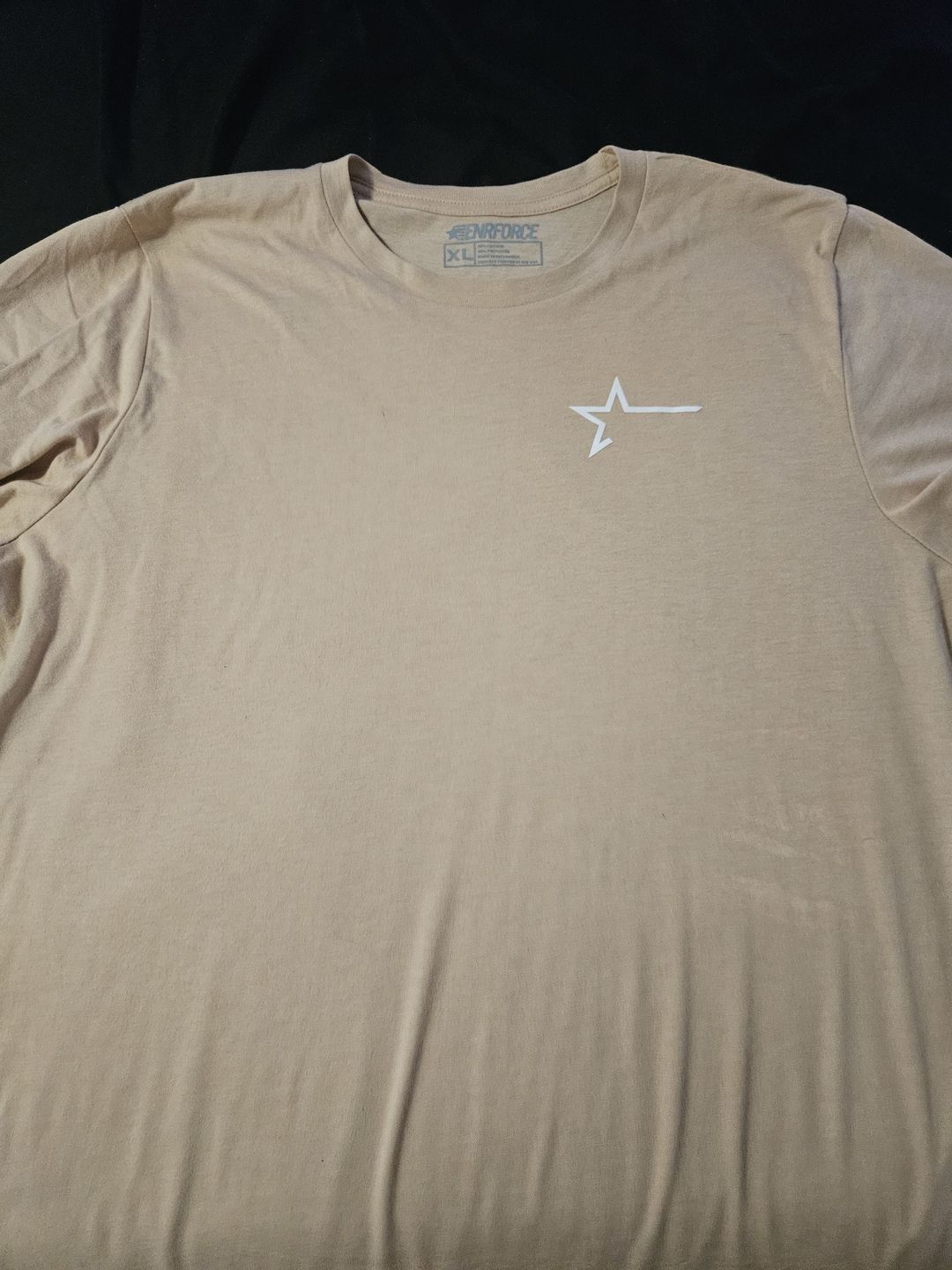Customer photo review of Mystery Tee