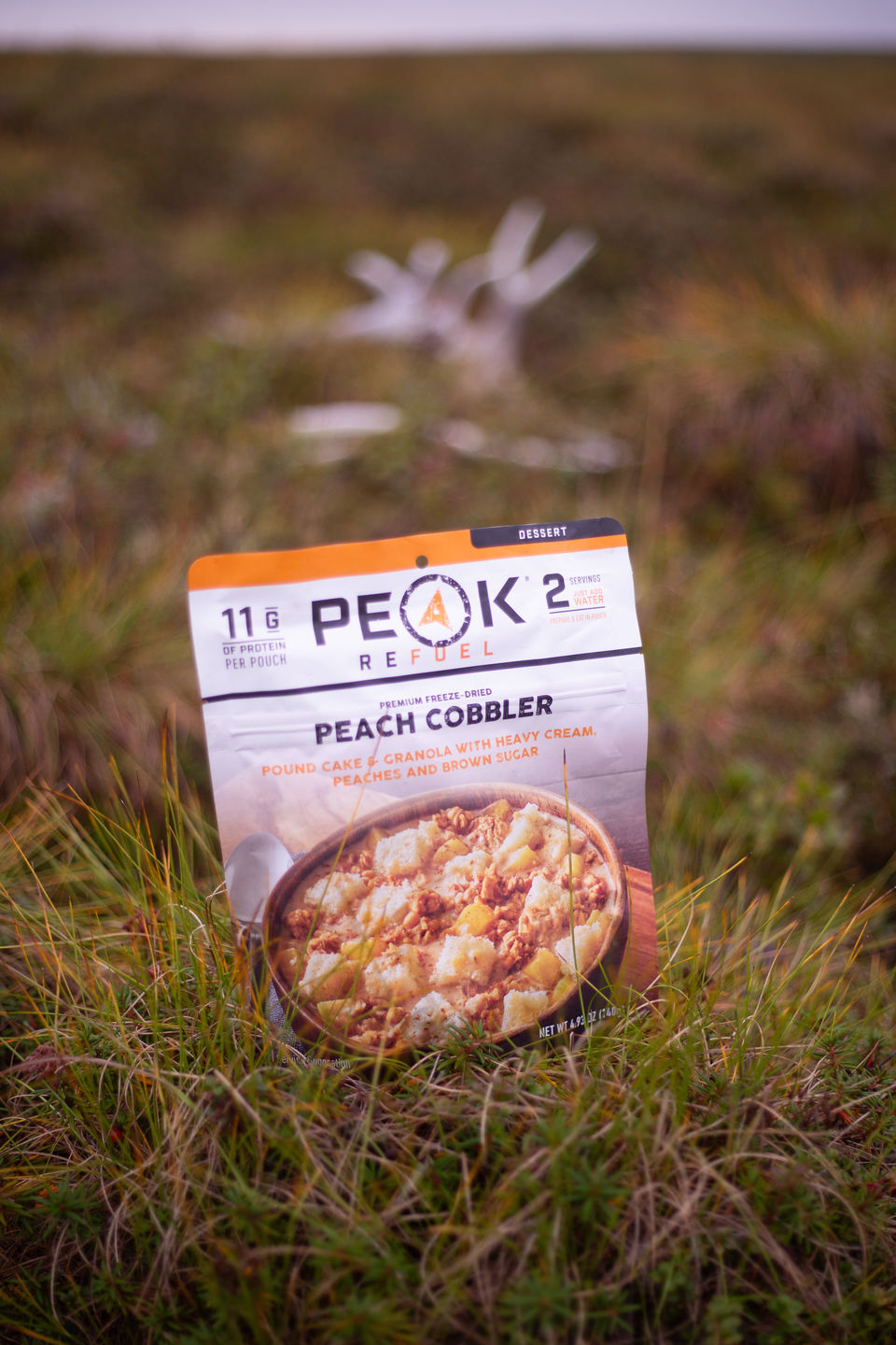 Customer photo review of Peach Cobbler