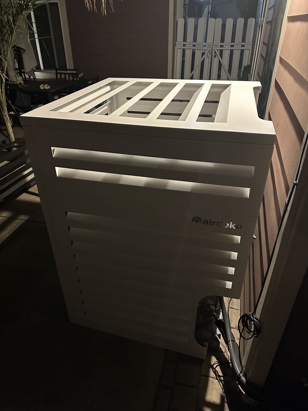 Customer photo review of Central AC Cover - Off White