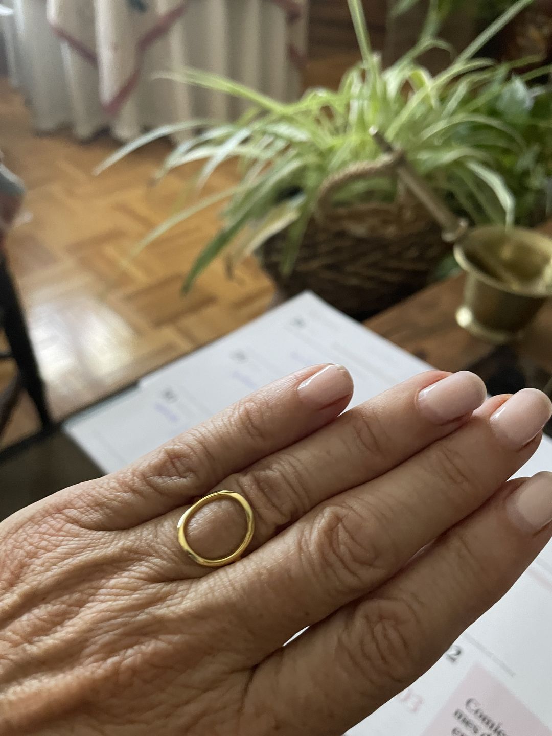 Customer photo review of Anillo Ovali