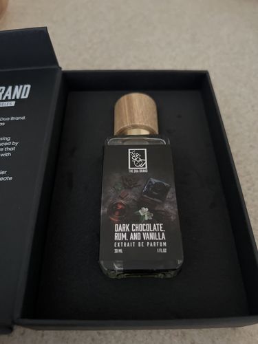 Customer photo review of Dark Chocolate, Rum, and Vanilla