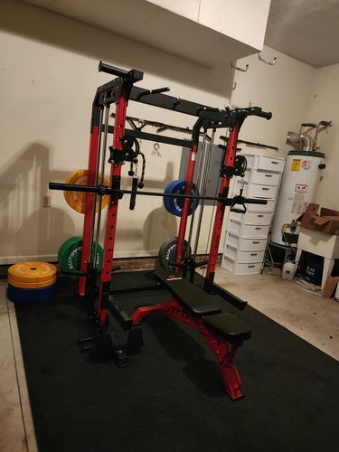 Customer photo review of MAJOR LUTIE Beast Standard PS1A DIY Multi-Functional Power Rack Home Gym Package Fitness