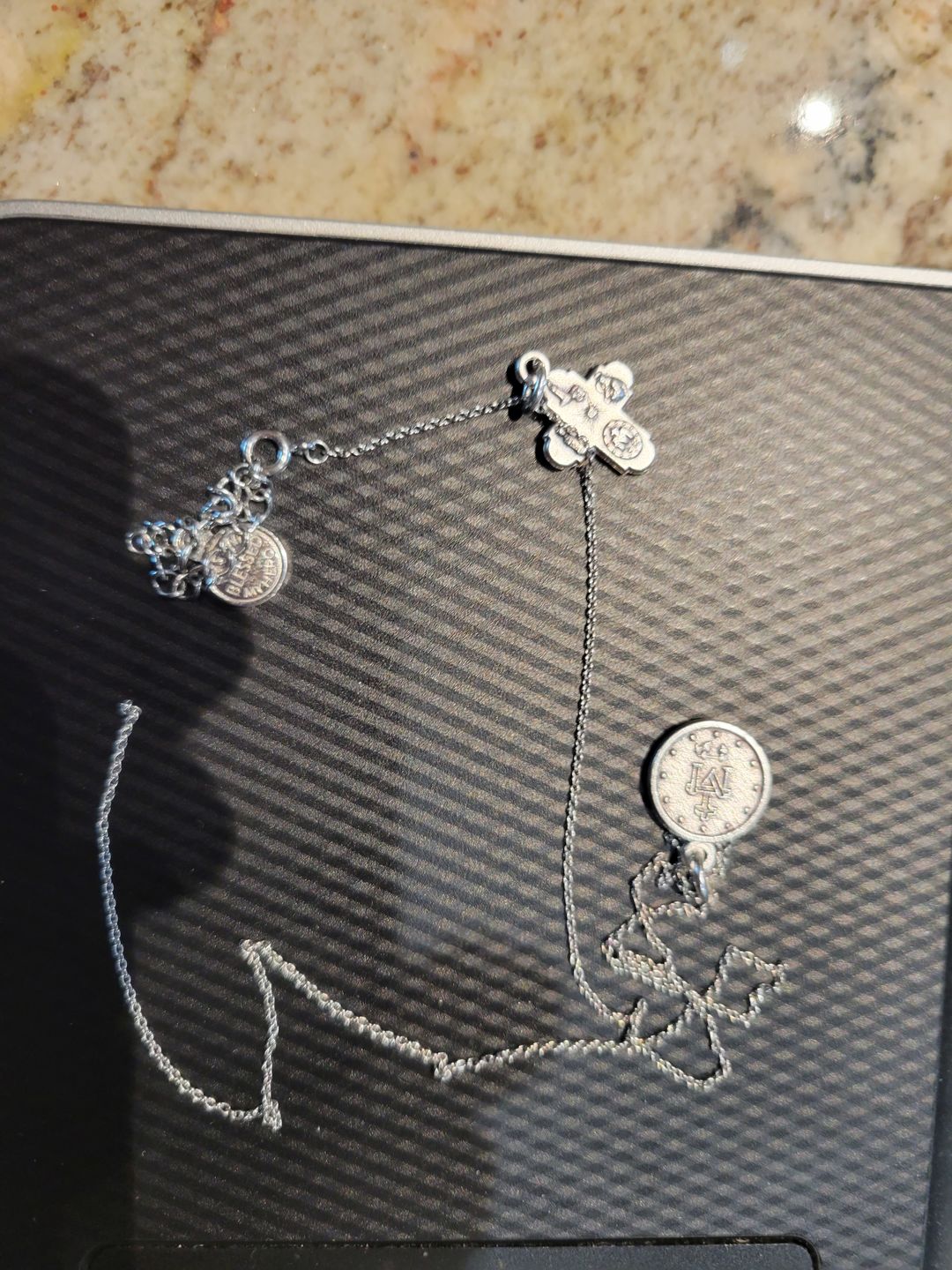 Customer photo review of Vintage Blessing Lineage of Love Necklace