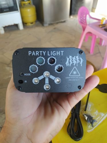 Customer photo review of Portable NightClub™ - Smaller