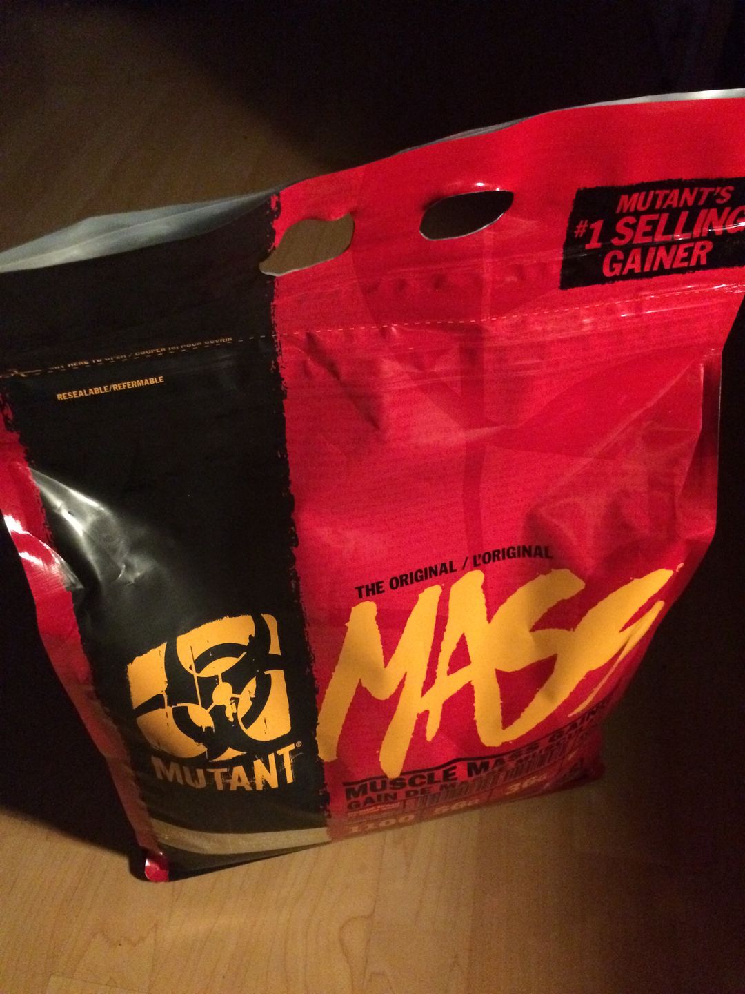 Customer photo review of Mutant Mass (6.8 kg)