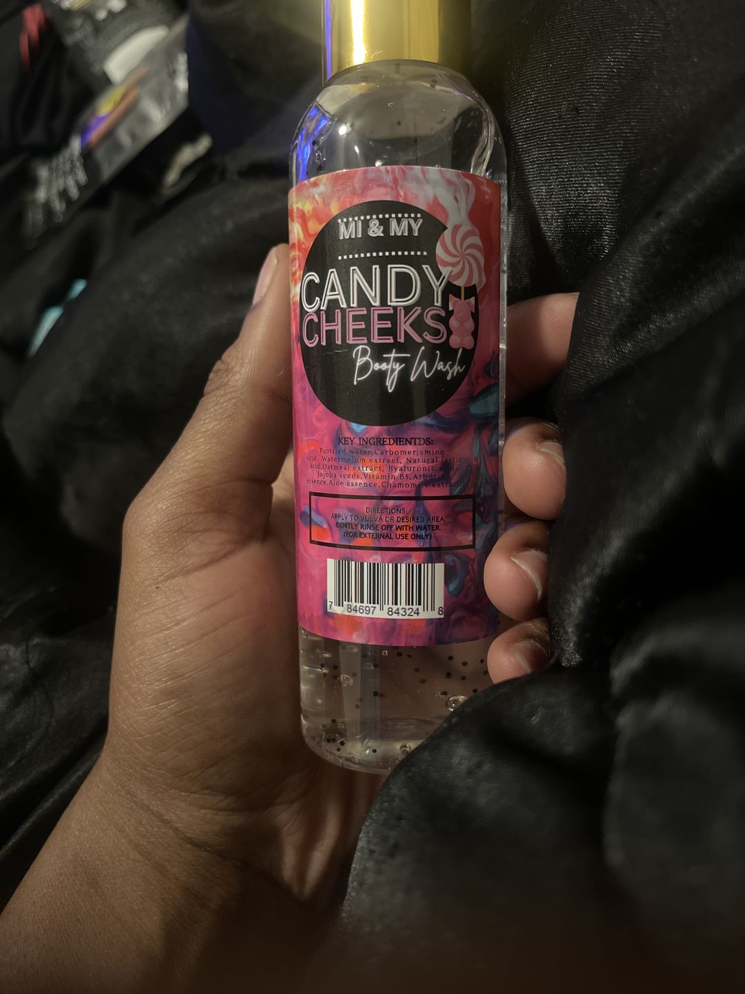 Customer photo review of Candy Cheeks Booty Wash