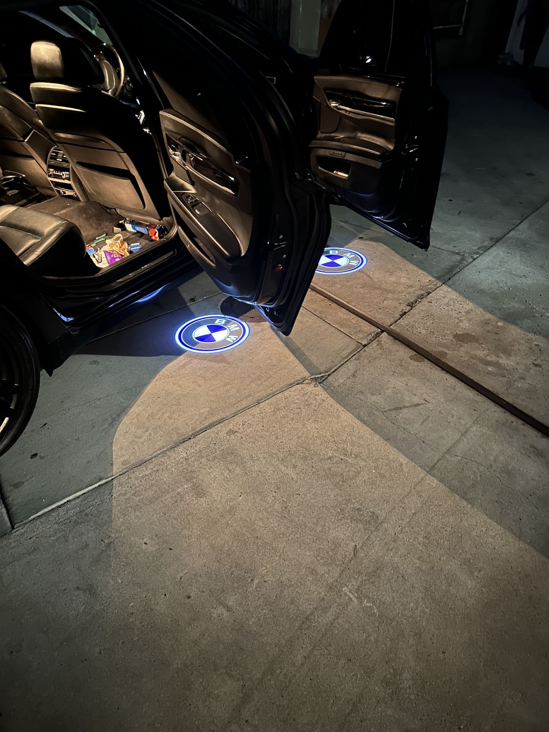 Customer photo review of BMW LED Car Door Welcome Logo Shadow Lights | E/F Chassis
