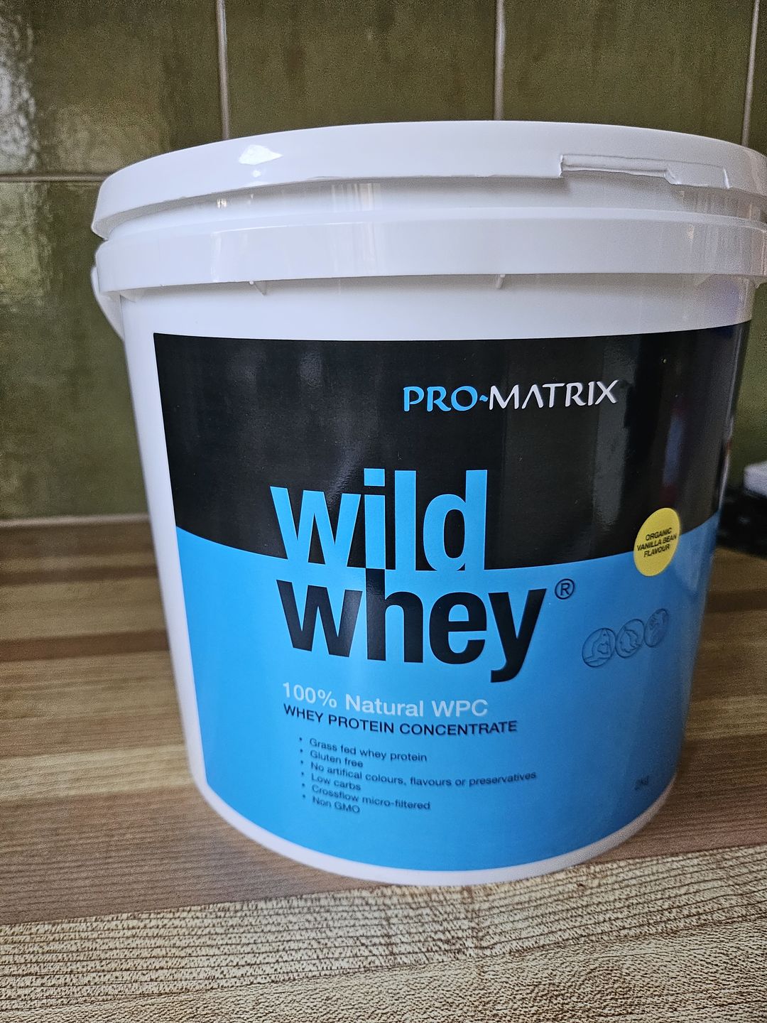 Customer photo review of 2kg VANILLA, Concentrate WILD WHEY