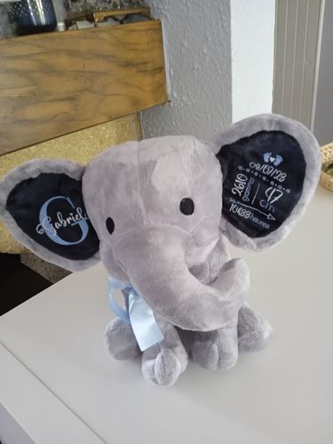 Customer photo review of Bébé - Éléphant-câlin