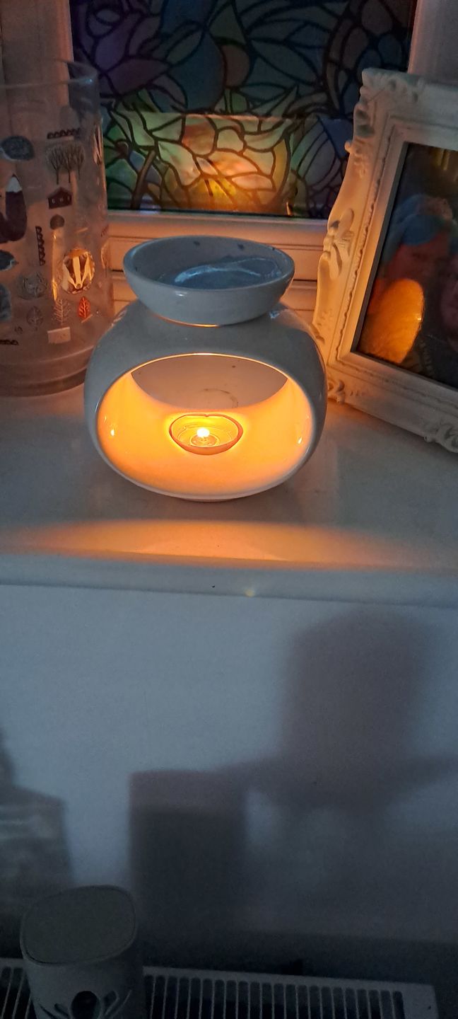 Customer photo review of Rome Ceramic Wax Burner