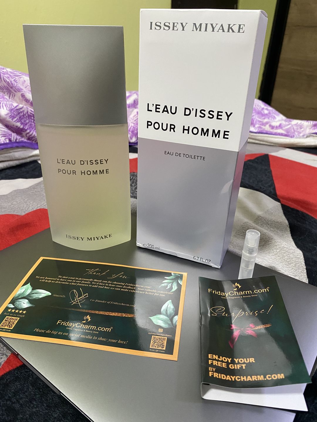 Customer photo review of Issey Miyake L'Eau D'Issey Eau De Toilette For Men