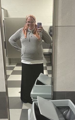 Customer photo review of Lola Pre-Tied Scarf