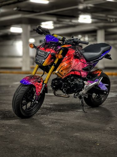 Customer photo review of Honda Grom 125 (2017-20) Motorcycle Graphics